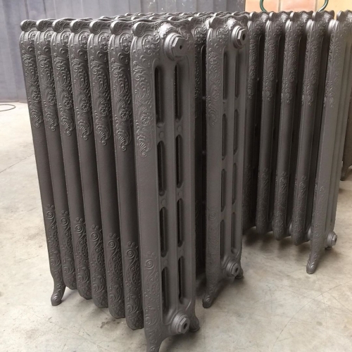 ornated  3 column radiators 